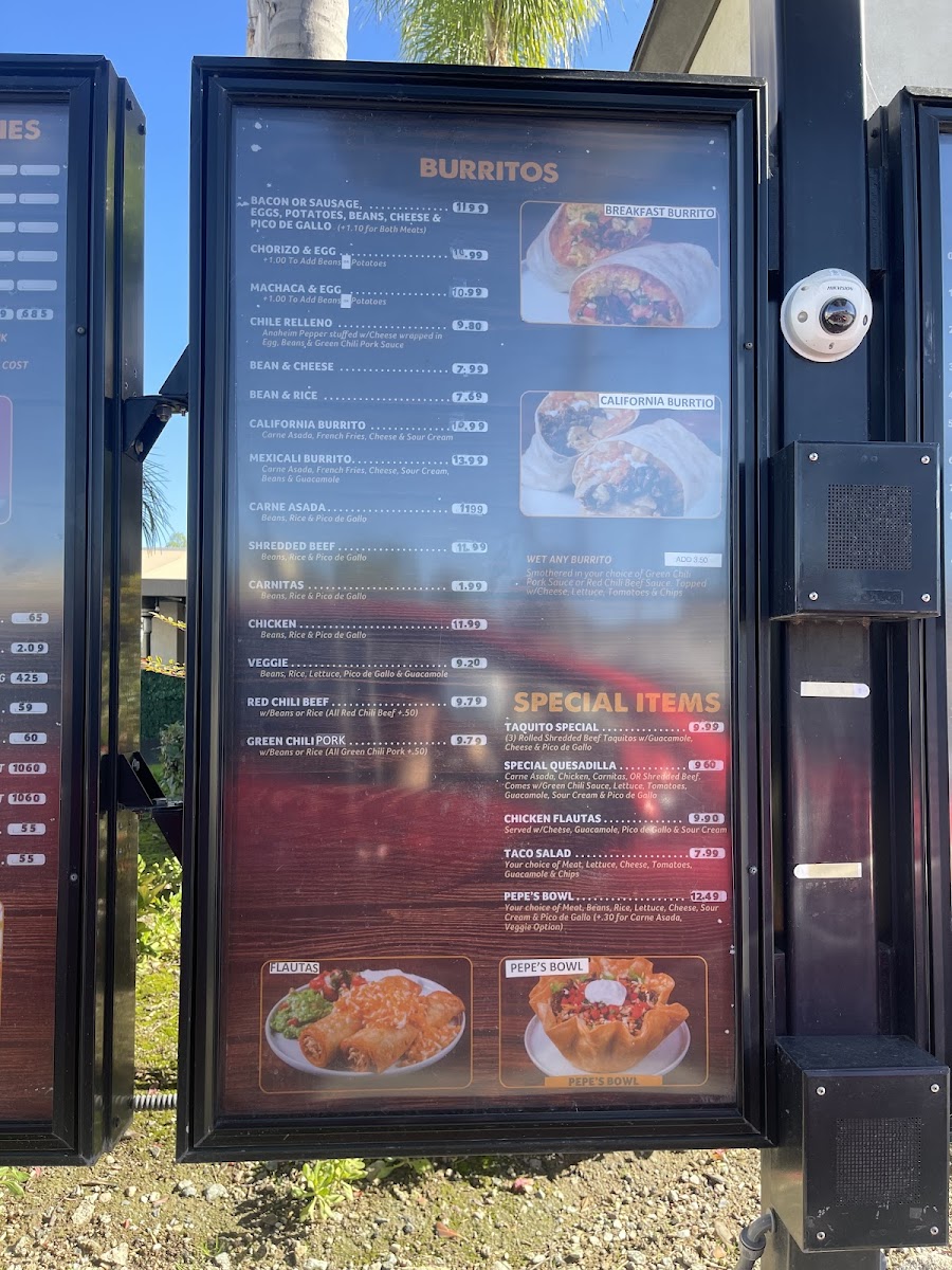 Pepe's Brea Menu - Image 2