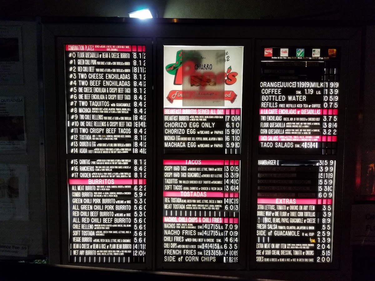 Pepe's Brea Menu - Image 5