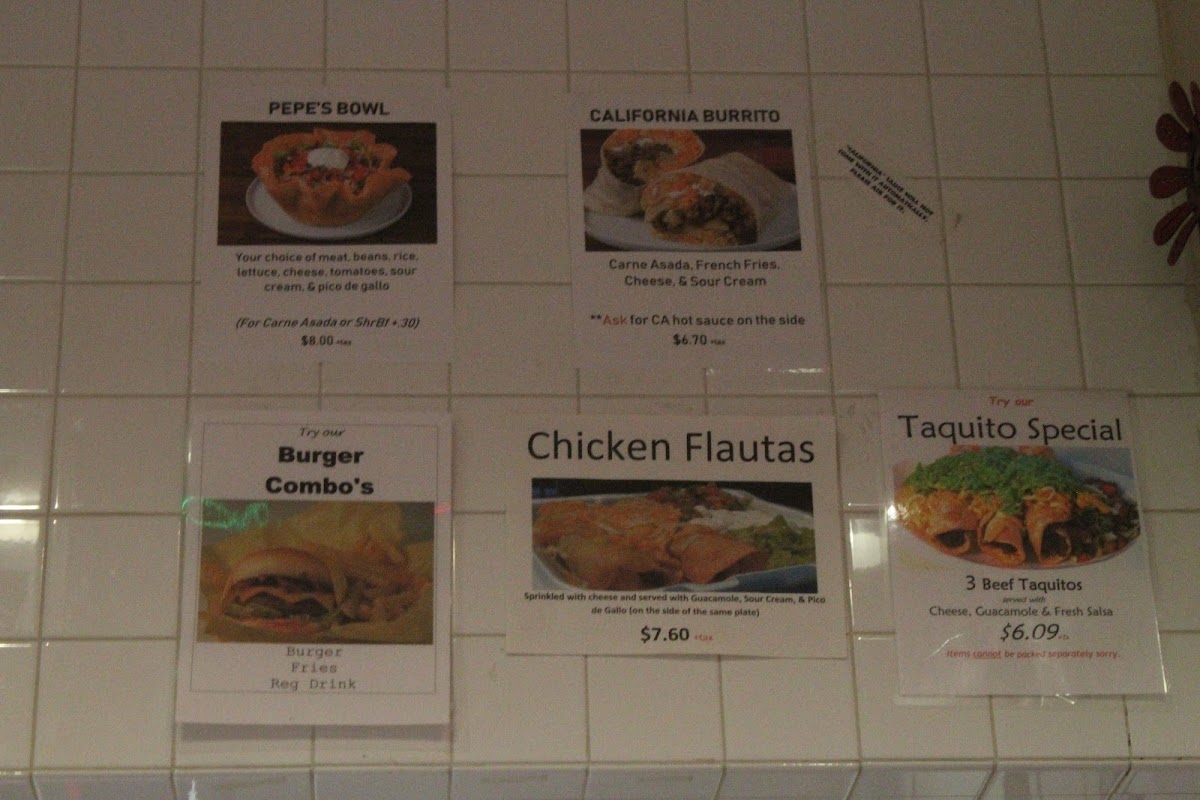 Pepe's Brea Menu - Image 6